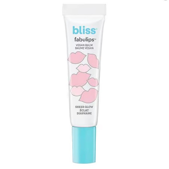 Bliss Other - ~sold~NWT Bliss Fabulips Vegan Lip Balm, Sheer Glow